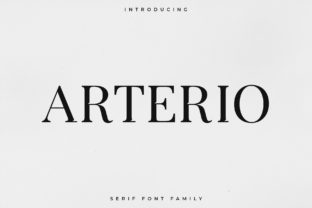 Arterio Typeface: Bold and Classy for Digital Design