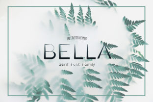 Bella Family: A Bold Serif Typeface for Memorable Brand Content