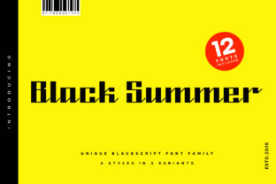 Black Summer Family Review: A Bold Blackletter for Modern Projects