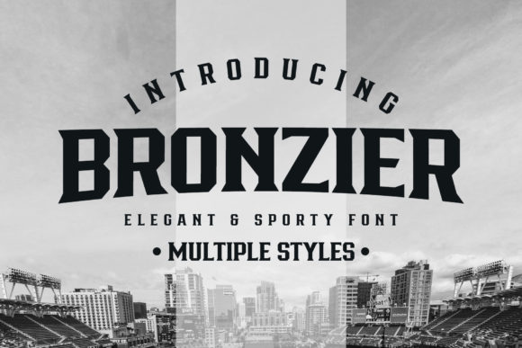 Bronzier Font: A Strong Serif for Editorial Design