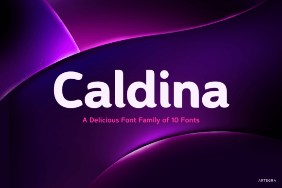 Caldina Font: A Flavorful Typeface for Creative Craft Projects
