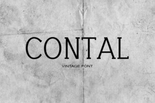Contal: A Serene Serif Font for Editorial Elegance