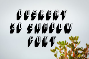 DuskerT Font: A Strong Typeface for a Strong Brand