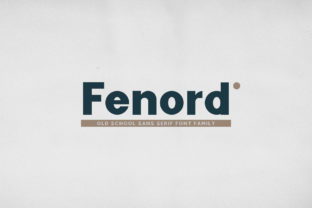 Fenord: A Bold, Classic Font for Makers and Creative Shops
