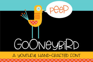 Gooneybird: A Whimsical Typeface for Editorial Design