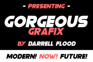 Gorgeous Grafix: A Bold, Modern Typeface for Branding Projects