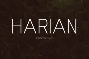 Harian: A Bold, Modern Typeface for Campaigns That Pop