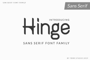 Hinge Font: A Bold Typeface for Stronger Campaigns