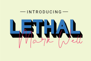 Lethal Markwell Duo: A Bold Typeface for Modern Web Design