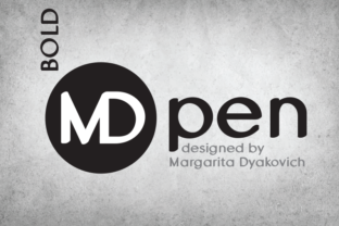 MD Pen Bold: A Handwritten Typeface That Elevates Brand Identity