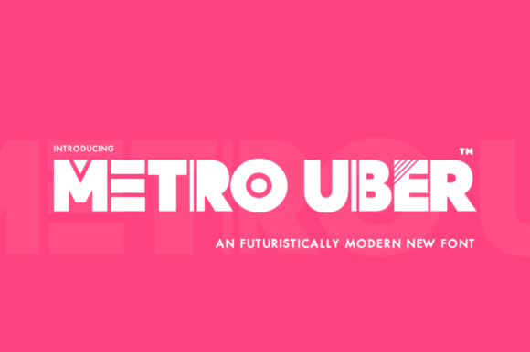 Metro Uber Font: A Bold Boost for Your Brand Identity