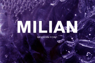 Milian Typeface: A Bold, Cool Font for Digital Design