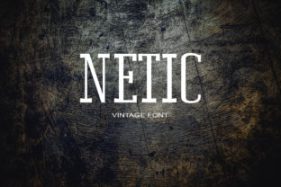 Netic: A Bold Serif Typeface for Editorial Excellence