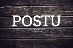 Postu Font: A Bold Typeface for Memorable Brand Content