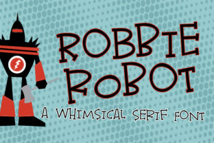 Robbie Robot: A Playful Serif Font for Creative Projects