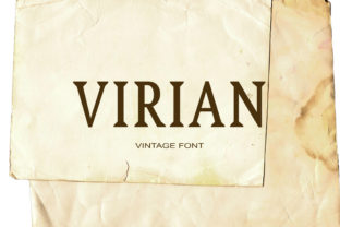 Virian: A Bold Serif Typeface for Creative Makers
