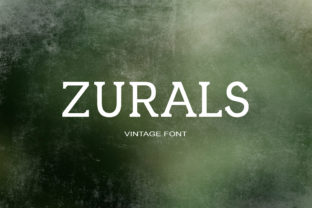Zurals: A Bold Serif Typeface for Editorial Excellence
